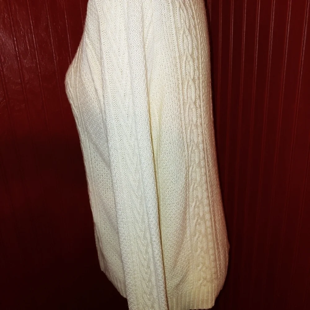 J. Crew Wool Blend Ivory Sweater S